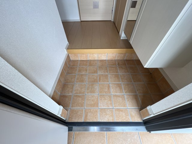 プランドールⅢの玄関