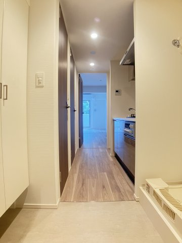 パークアクシス市川の玄関
