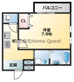 【間取り】 | フジパレス俊徳道WEST