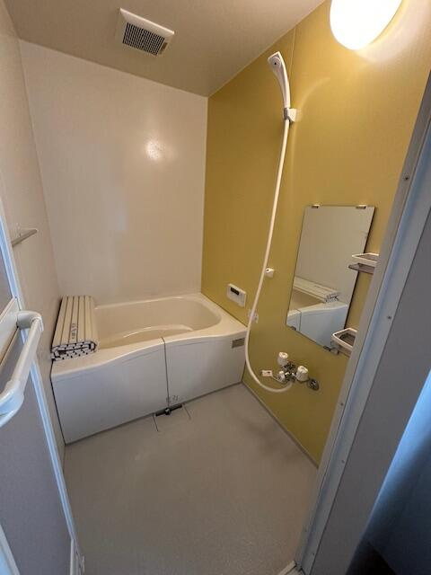 根本ハイツの浴室