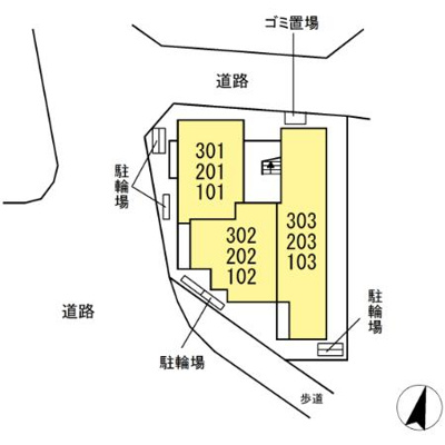 【区画図】 | Nanala緑町