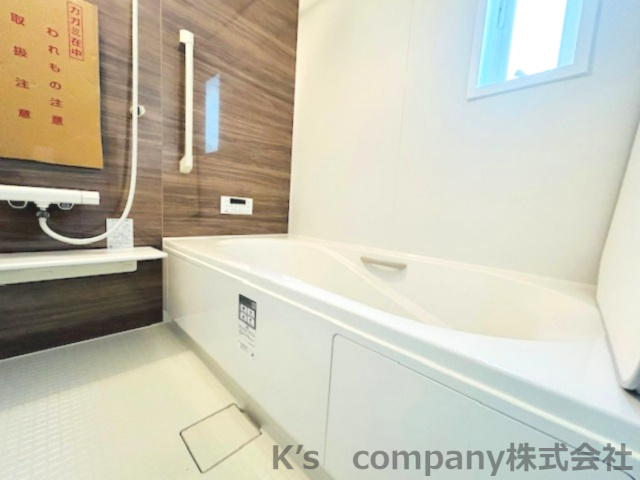 ◎茅ヶ崎市今宿　築未入居戸建　4号棟の浴室|ホテルライクでシックな浴室です☆