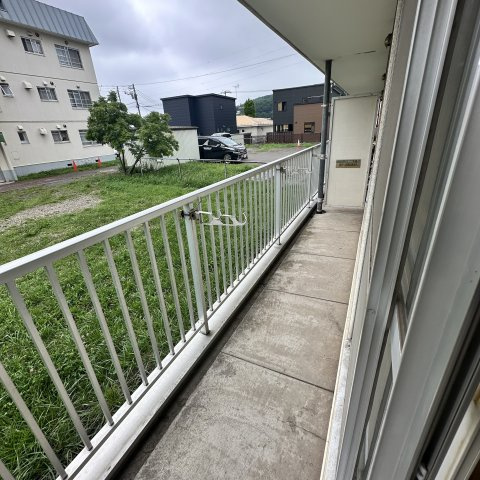 港北ハイツ２のバルコニー