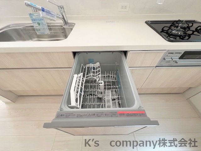 ◎茅ヶ崎市今宿　築未入居戸建　　6号棟の設備|食器洗い乾燥機はファミリー対応の容量です◇