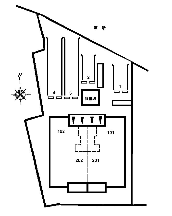 アンジュ　　刈谷市の賃貸ならクラスホーム刈谷店の駐車場