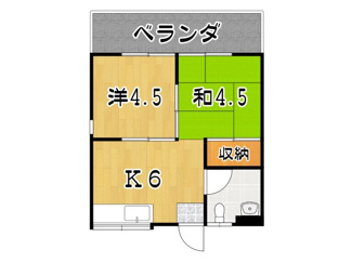 【間取り】 | メゾンいそ第2