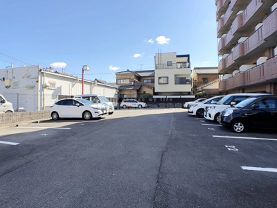 【駐車場】 | 美谷ハイツ柵下【名古屋市賃貸・オートロック付】