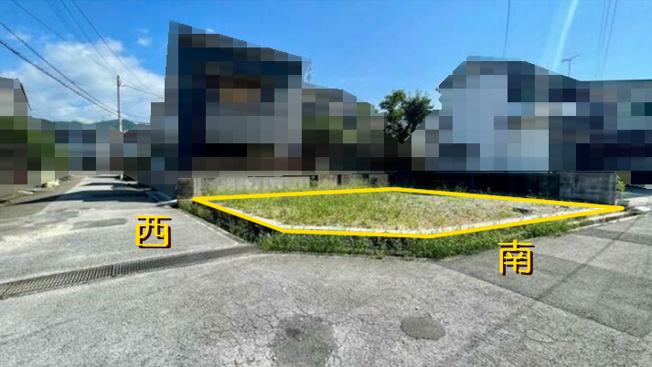 【前面道路含む現地写真】 | 高知市南久万