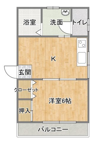 グランドゥール植田の間取り