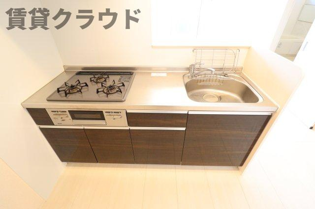 アメニティーなかにしⅣのキッチン|キッチンでお料理をお楽しみください