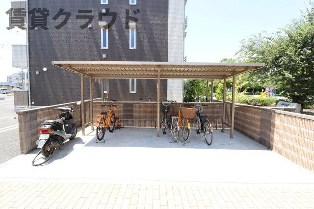 アメニティーなかにしⅣのその他共用部分|駐輪場