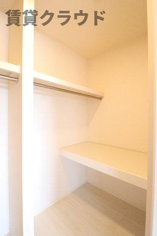 アメニティーなかにしⅣの収納|便利な収納スペースです