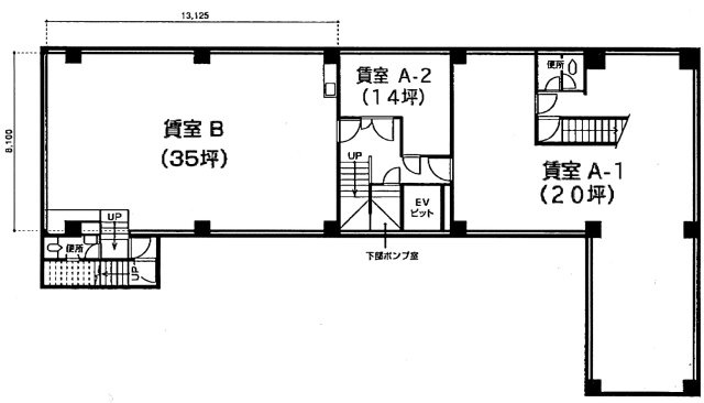 銀座松楠ビルの間取り