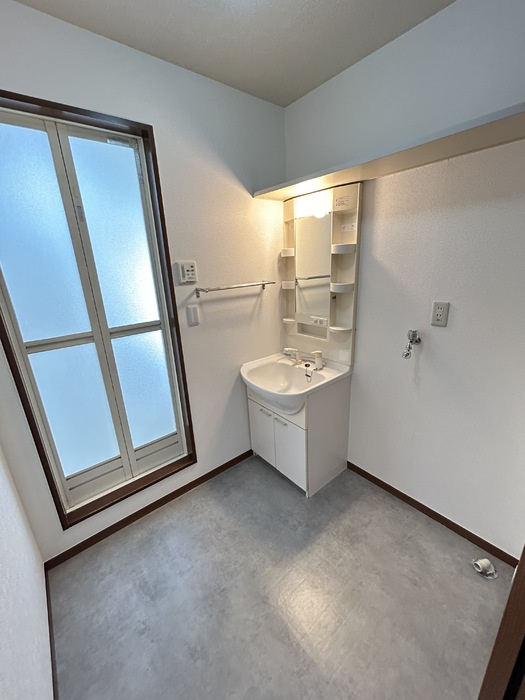 あきらアパートの洗面所