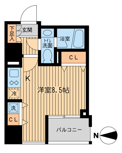【間取り】 | ウィルテラス千歳烏山