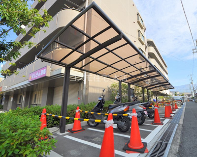 【設備】 | リープハーベン八尾木 | 自転車置場