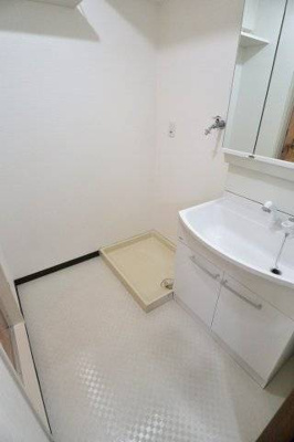 【洗面所】 | リープハーベン八尾木 | 洗面所です