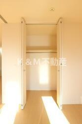 ボナール酒井根　Ⅰ号棟の収納|洋室4.6帖　クローゼット 