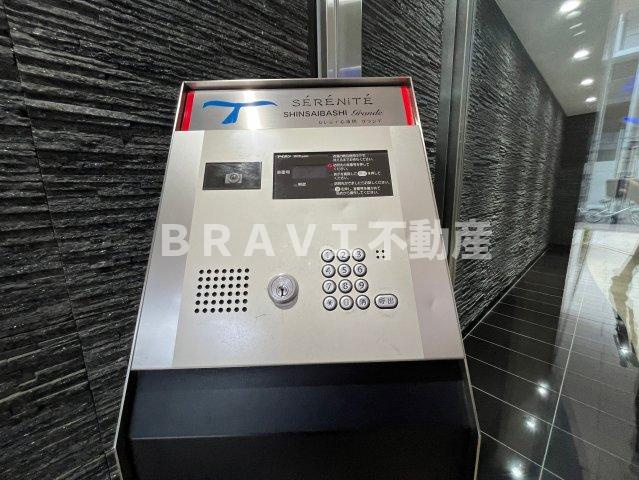 セレニテ心斎橋グランデのセキュリティ