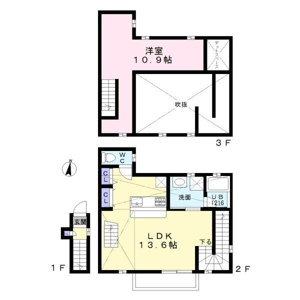 Nishifuna-TreeHouse の間取り