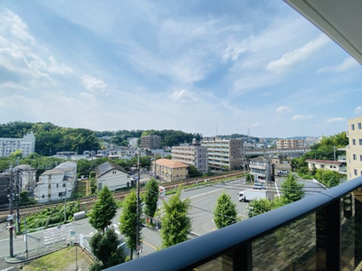 【展望】 | セルアージュ上麻生アレーヌ | 5階部分、眺望良好です。