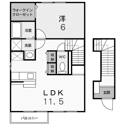【間取り】 | アウスレーゼⅠ