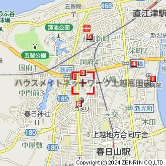 Ｃａｒｒｅｒａ４の地図|位置図