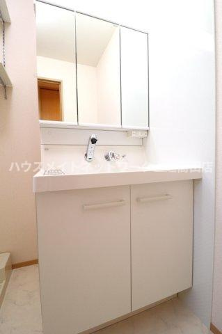プラムコート木田 Ａの独立洗面台|洗髪洗面化粧台