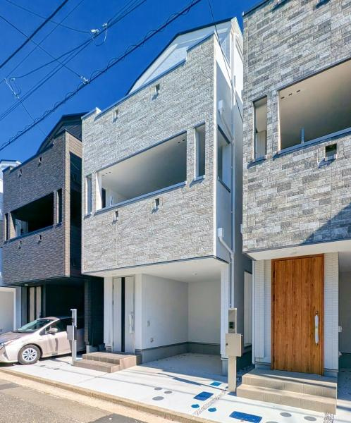 横浜市磯子区杉田５丁目の新築一戸建の外観|閑静な住宅地でゆったりとお過ごし頂けます。
お気軽にお問合せ下さい！