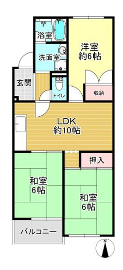 【間取り】 | 藤和枚方コープ