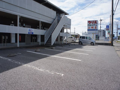 【駐車場】 | グレースヒルB | 駐車場1台込みです♪