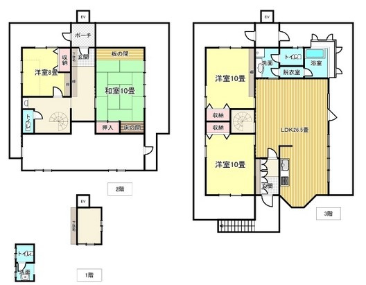 【間取り】 | すいらん荘別荘地　戸建