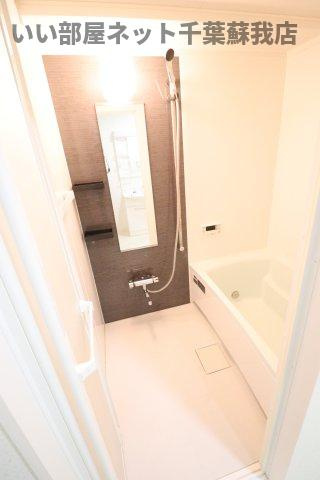 オーシャンビュー壱番館の浴室|きれいなお風呂です