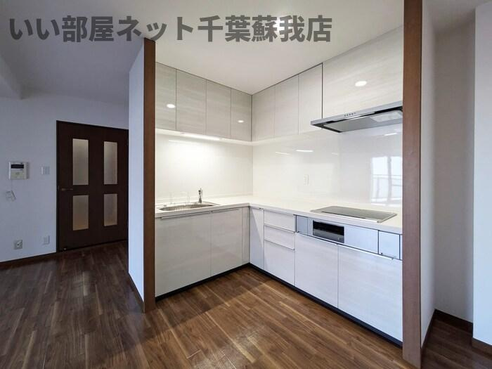 オーシャンビュー壱番館のキッチン|使いやすいキッチンです