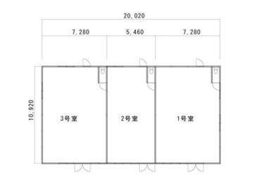 小山市神鳥谷5丁目テナントの間取り