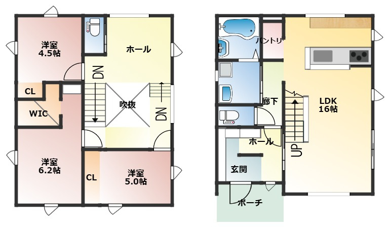 サンシティ柏崎No.17の間取り