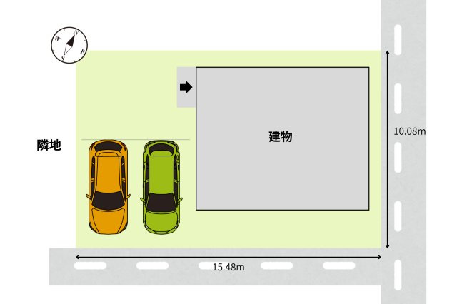 サンシティ柏崎No.17の区画図