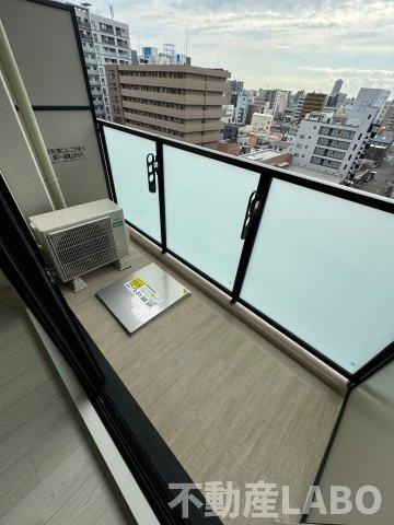 大阪難波Noahのバルコニー