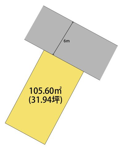 和歌山市楠見中・土地・126129の区画図