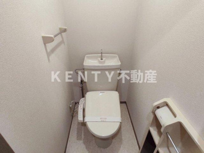 【トイレ】 | メゾンクアトロ | コンパクトで使いやすいトイレです