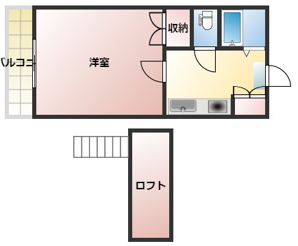 ノッティングヒルズの間取り