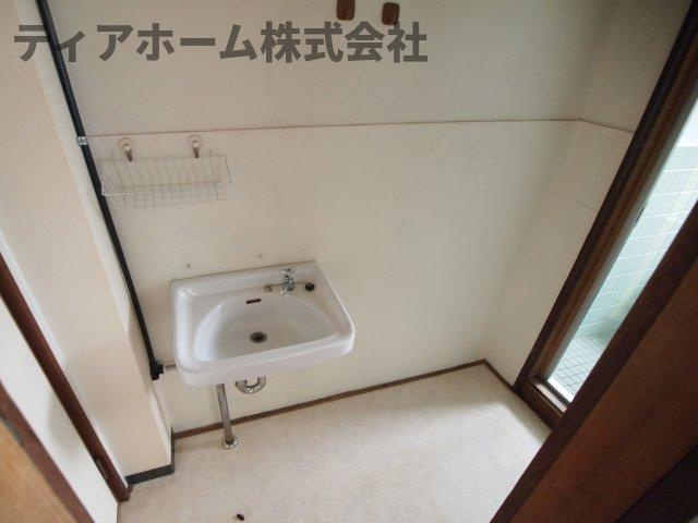 新和マンションの洗面所|使いやすい洗面所です