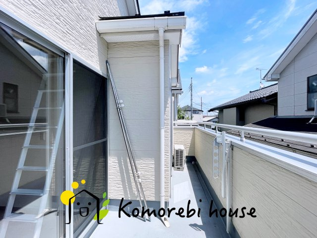 さいたま市西区指扇　中古一戸建てのバルコニー|7/27　撮影済み