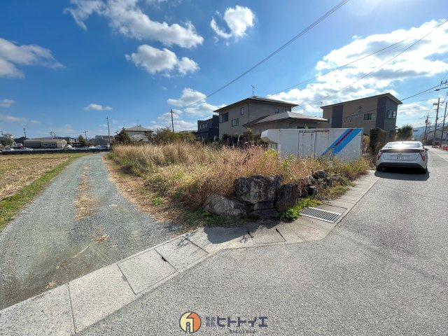 八女市平田の売地の外観