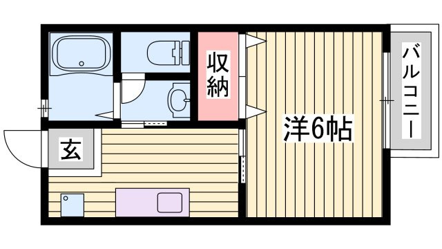 ウエストステージⅠの間取り