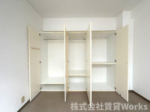 朝日プラザメルクマール眉山東の収納|収納豊富です