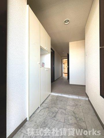 朝日プラザメルクマール眉山東の玄関|きれいな玄関です