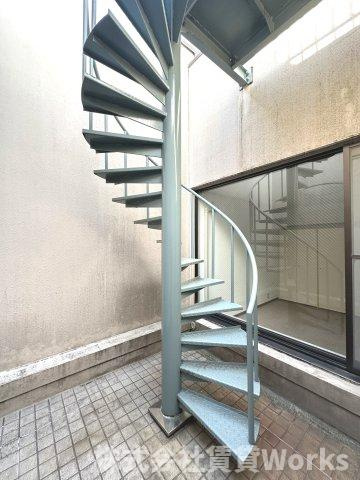 朝日プラザメルクマール眉山東のバルコニー|バルコニー付きです