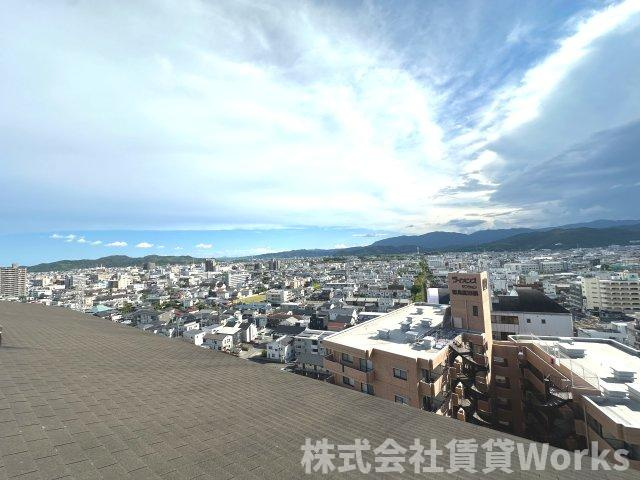 朝日プラザメルクマール眉山東の展望