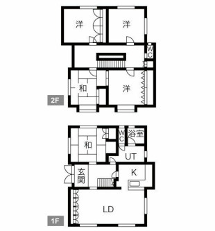 マザーグース戸建ての間取り